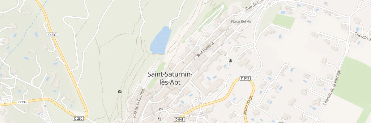 Plan du 2 Rue de l’Horloge à Saint-Saturnin-lès-Apt