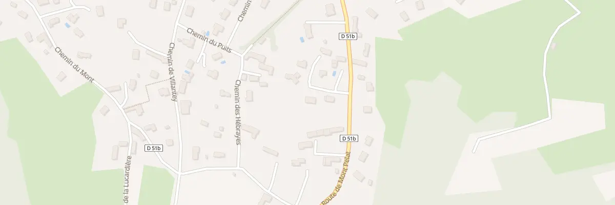 Plan du 408 Rte du Mont-Pelat à Bizonnes