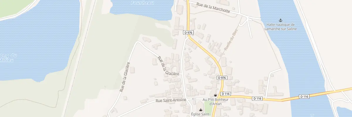 Plan du 21 Rue Basse à Lamarche-sur-Saône