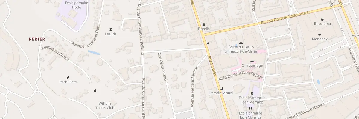 Plan du 5 Bd Rivet à Marseille 8e Arrondissement