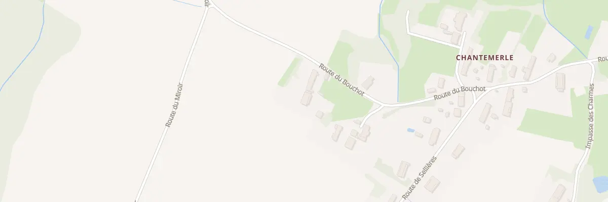 Plan du 17 Rte du Bouchot à Flacey-en-Bresse