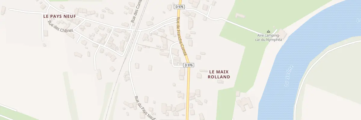 Plan du 13 Rue de Franche-comté à Lamarche-sur-Saône
