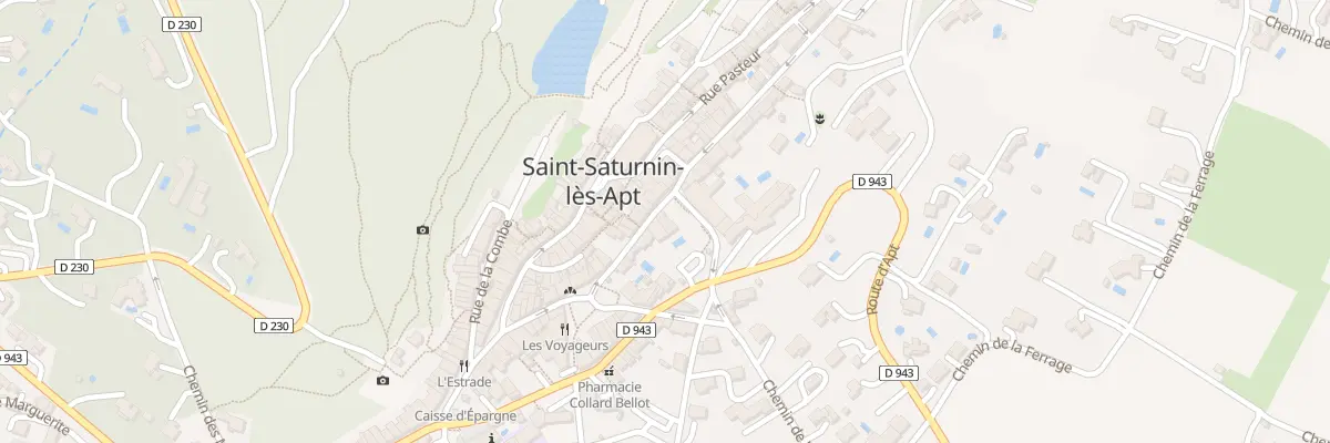 Plan du 8 Rue Blanche Gaillard à Saint-Saturnin-lès-Apt