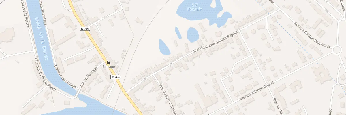 Plan du 21 Rue du Commandant Raynal à Belleville-sur-Meuse