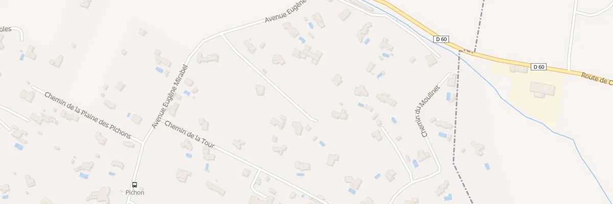 Plan du 880 Av Eugene Mirabel à Cabriès