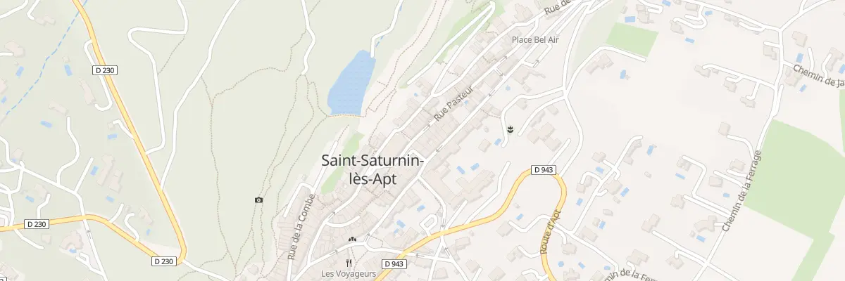 Plan du 4 Rue Pasteur à Saint-Saturnin-lès-Apt
