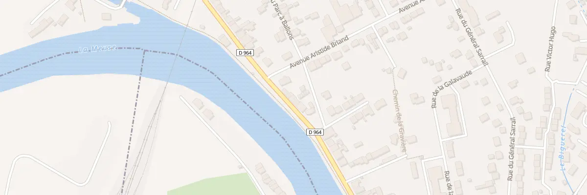 Plan du 62 Rue du Général de Gaulle à Belleville-sur-Meuse