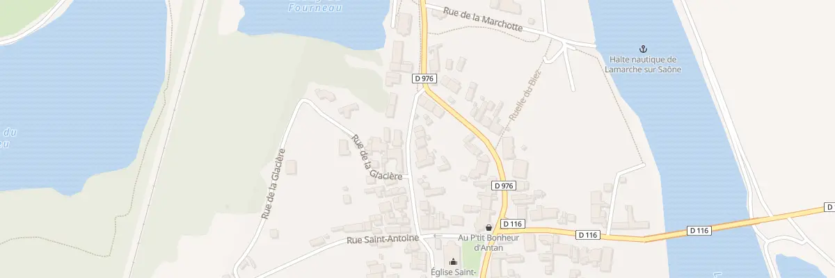 Plan du 16 Rue Basse à Lamarche-sur-Saône