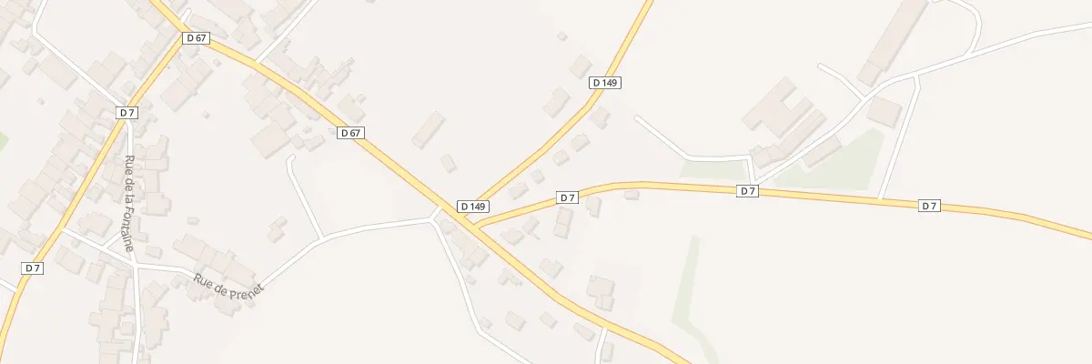 Plan du 4 Rte des Andouzoirs à Chassigny