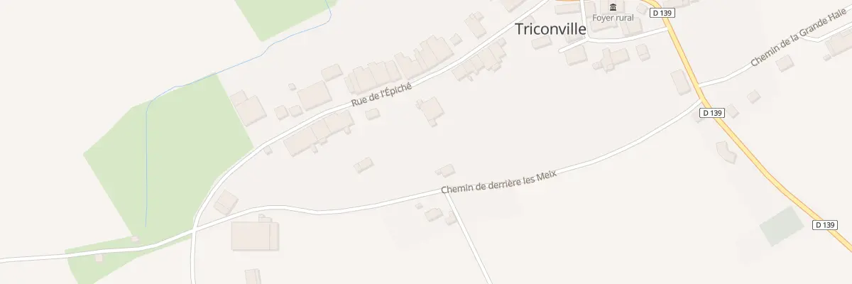 Plan du 10 Cr de Derriere les Meix à Cousances-lès-Triconville