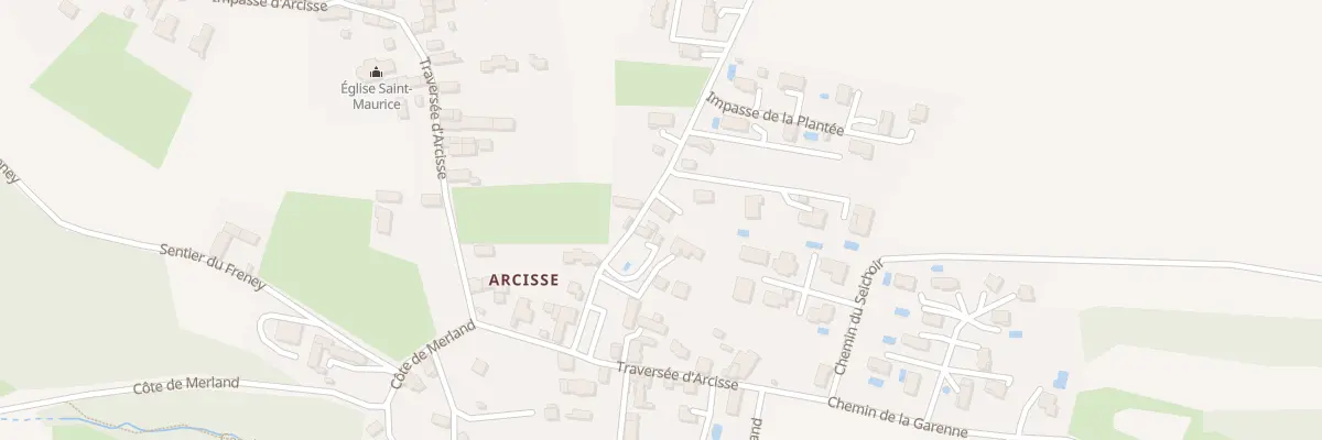 Plan du 112 Che de la Plantée à Saint-Chef