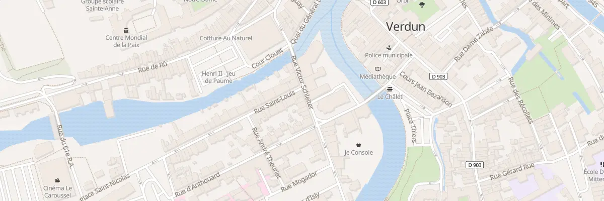 Plan du 21 Rue Victor Schleiter à Verdun
