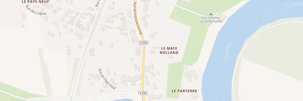 Plan du 20 Rue de Franche-comté à Lamarche-sur-Saône