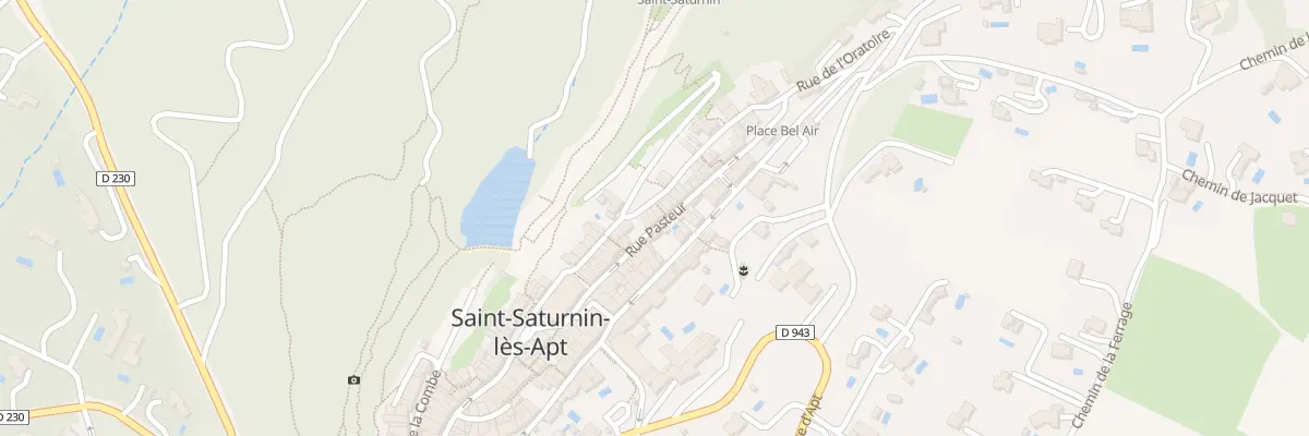 Plan du 4 Rue du Théâtre à Saint-Saturnin-lès-Apt