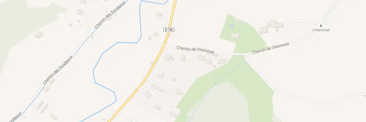 Plan du 60 Che de l’Hommet à Die