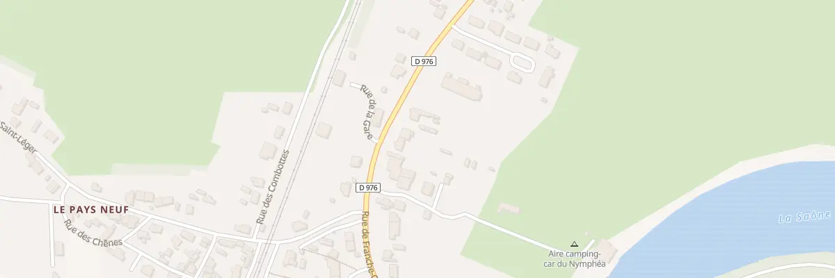 Plan du 36 Rue de Franche-comté à Lamarche-sur-Saône