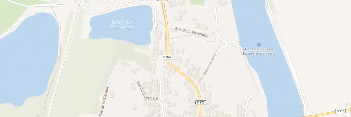 Plan du 1 Rue General de Gaulle à Lamarche-sur-Saône