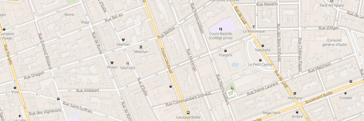 Plan du 35 Rue de village à Marseille 6e Arrondissement