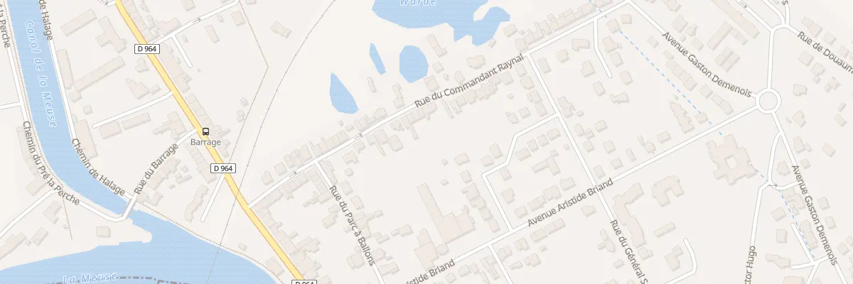 Plan du 30 Rue du Commandant Raynal à Belleville-sur-Meuse