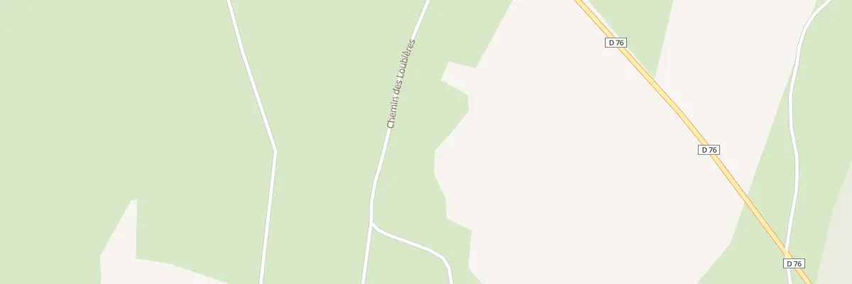 Plan du 625 Che des Loubieres à Vassieux-en-Vercors