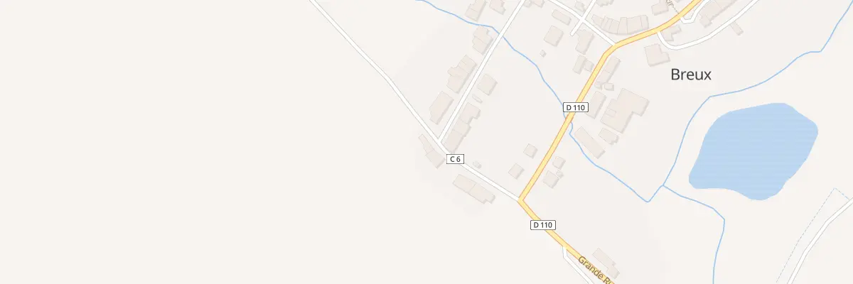 Plan du 5 Rue de Sainte Anne à Breux