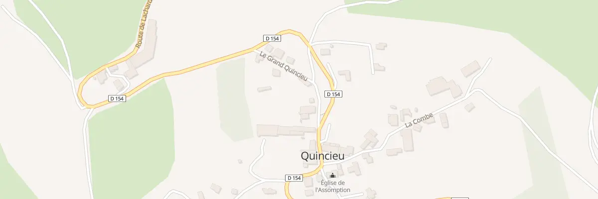 Plan du 5005 Grand Quincieux à Quincieu