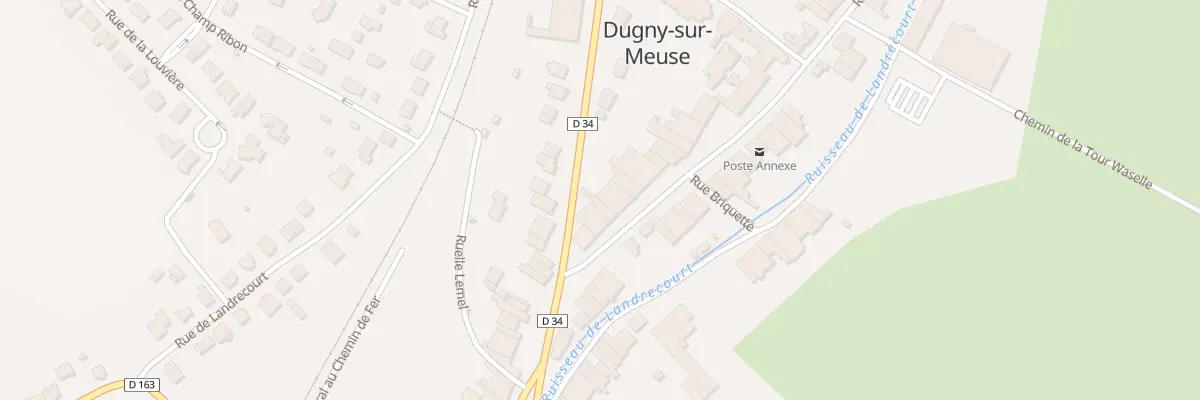 Plan du 7B Rue de Verdun à Dugny-sur-Meuse