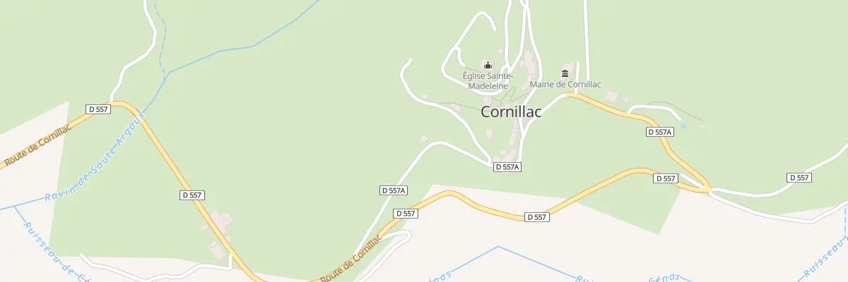 Plan du 5061 Le Village à Cornillac