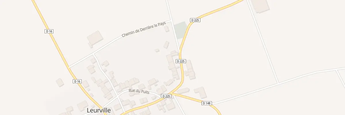 Plan du 25 Rue Saint Martin à Leurville