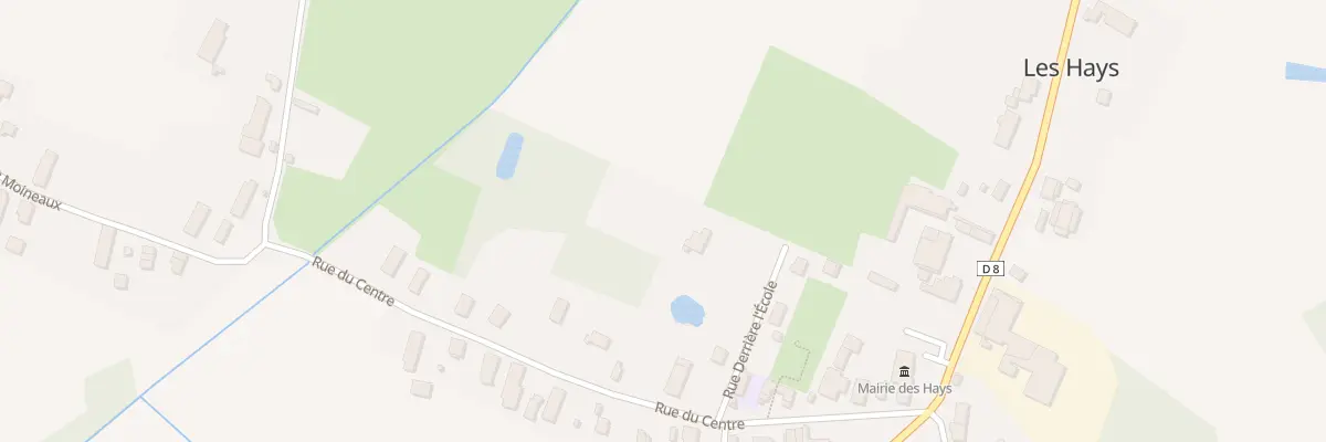 Plan du 5 Rue Derrière l’École aux Hays