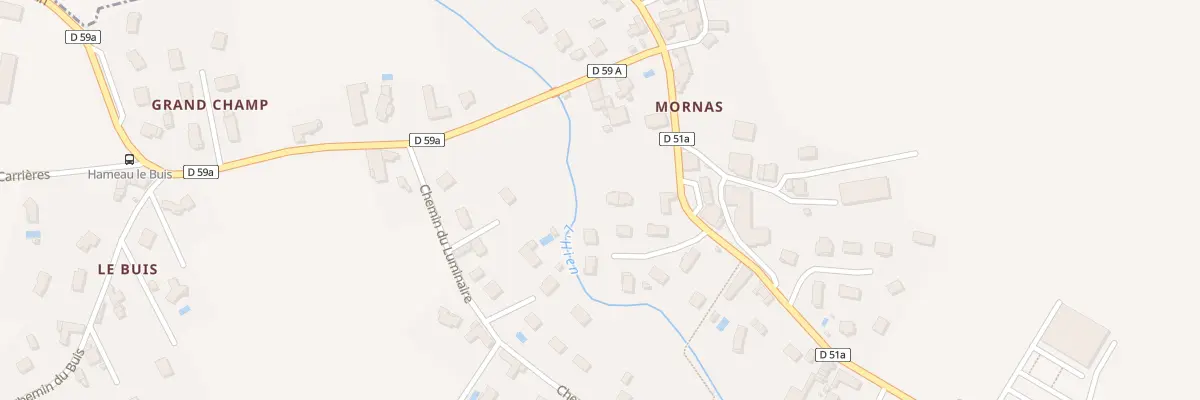 Plan du 395A Rte de Mornas à Saint-Victor-de-Cessieu
