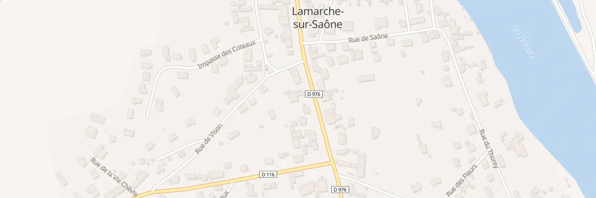 Plan du 4 Rue de Bourgogne à Lamarche-sur-Saône