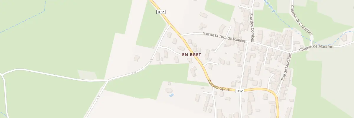 Plan du 10 Che de Bret à Val-Revermont