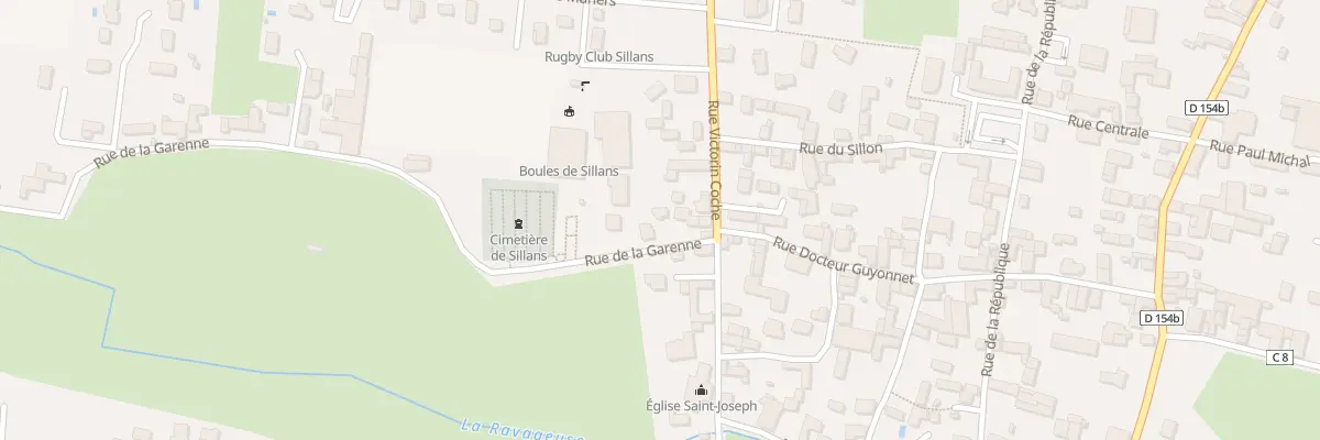 Plan du 36 Rue de la Garenne à Sillans