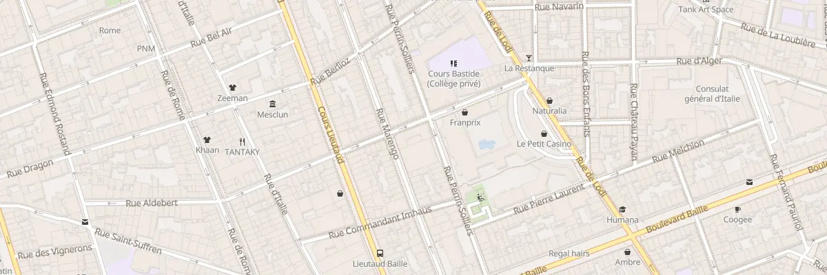Plan du 38 Rue de village à Marseille 6e Arrondissement