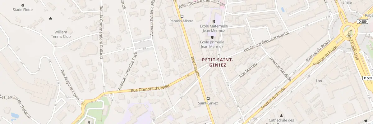 Plan du 536 Rue paradis à Marseille 8e Arrondissement