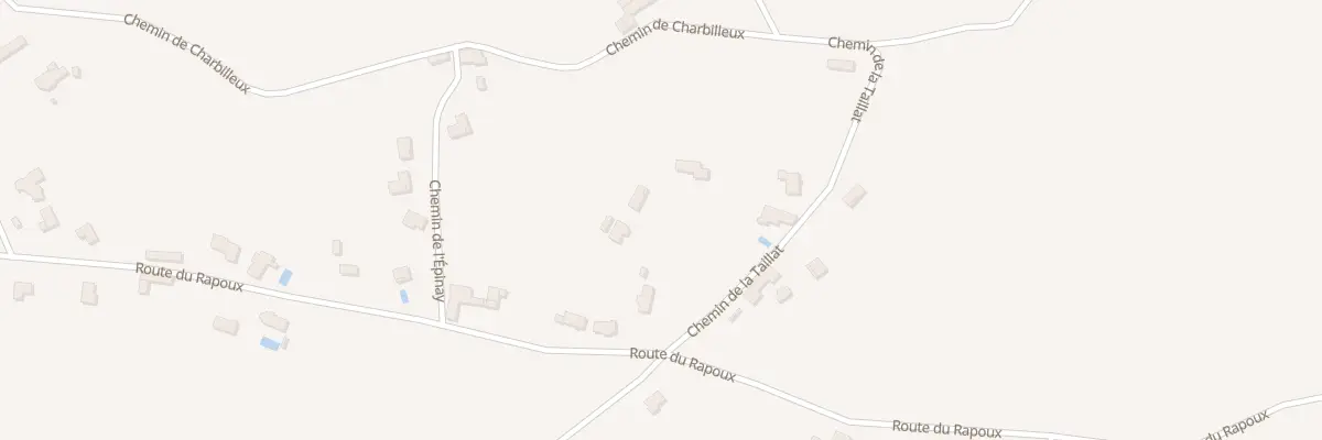 Plan du 126B Che de la Taillat à Torchefelon