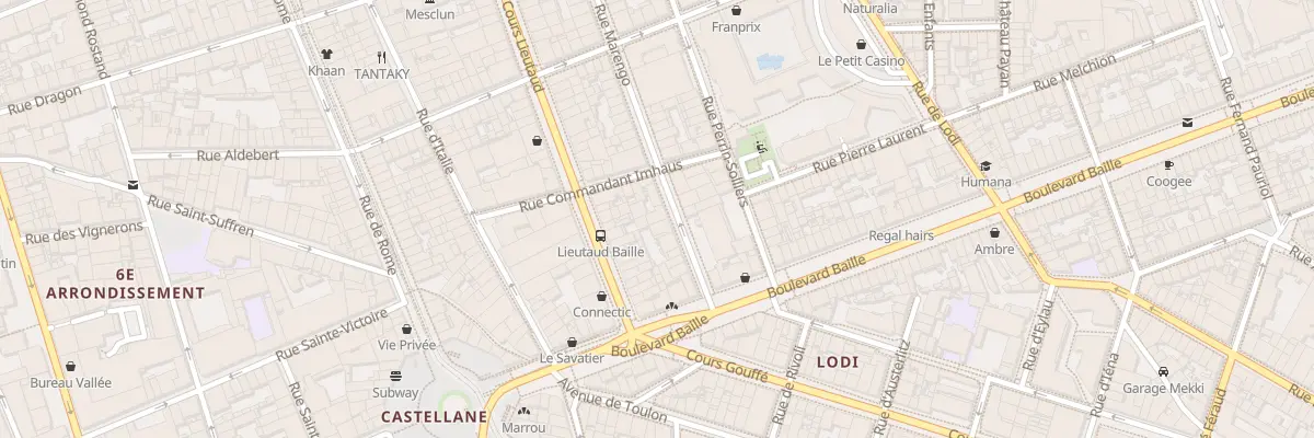 Plan du 102 Rue marengo à Marseille 6e Arrondissement