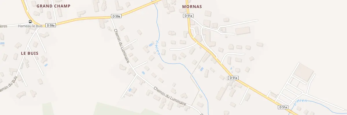 Plan du 329C Rte de Mornas à Saint-Victor-de-Cessieu