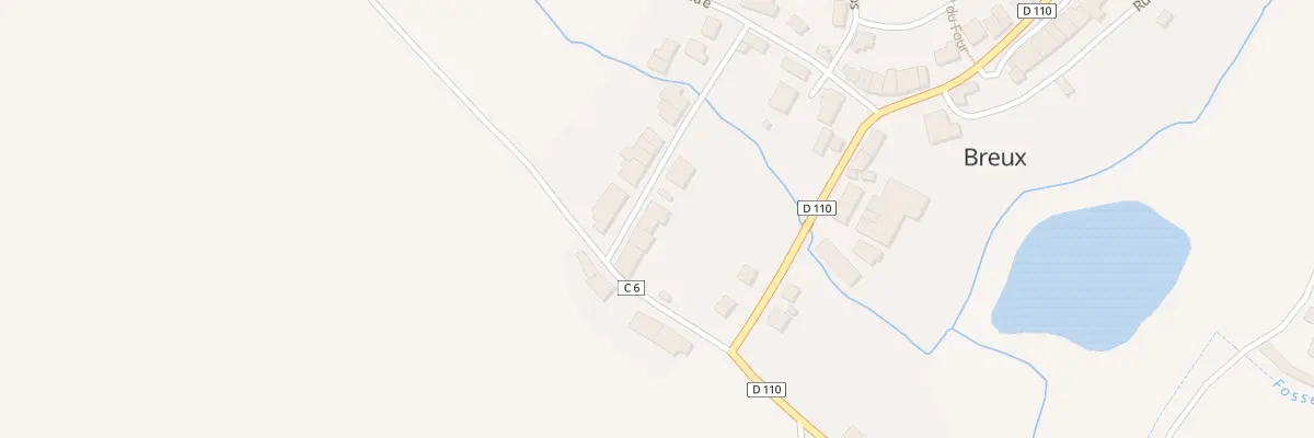 Plan du 4 Rue de la Vieille Ville à Breux