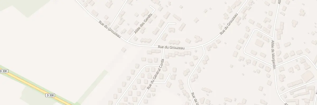 Plan du 42 Rue du Grouzeau à Verdun