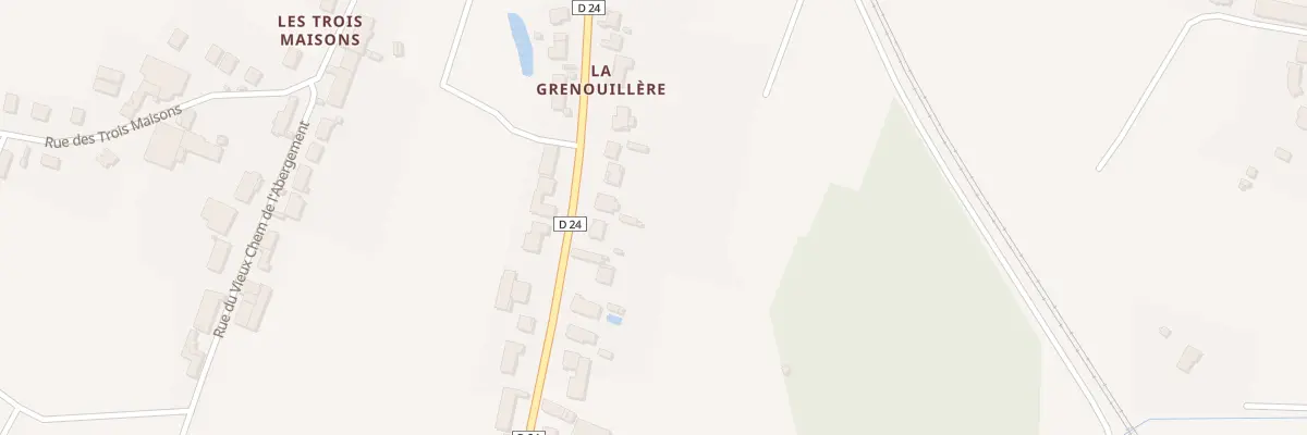 Plan du 56E Rue de Labergement à Auxonne
