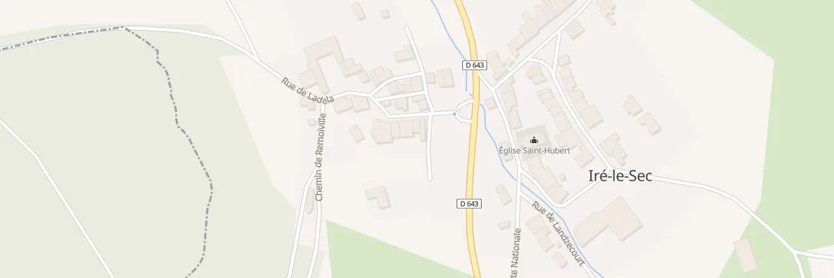Plan du 3 Rue de Ladela à Iré-le-Sec