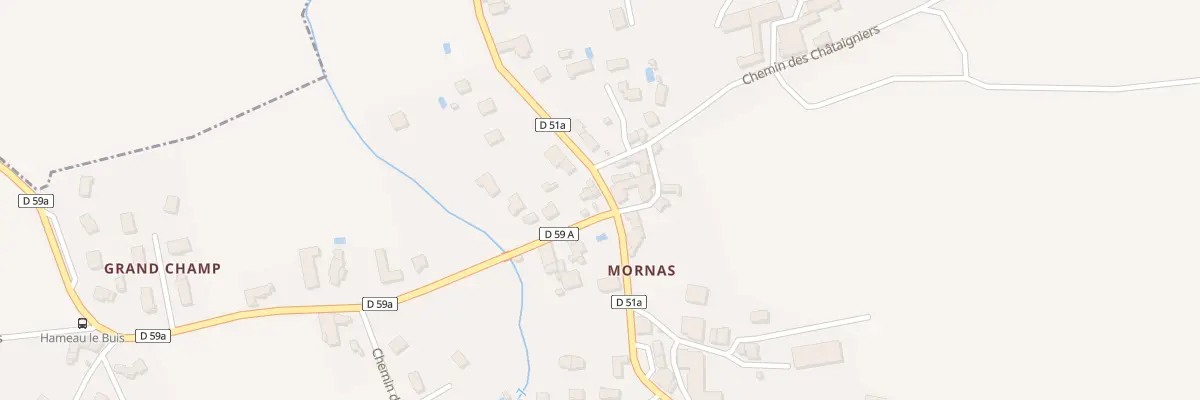 Plan du 533 Rte de Mornas à Saint-Victor-de-Cessieu