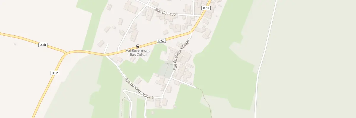 Plan du 30 Rue du Vieux Village à Val-Revermont