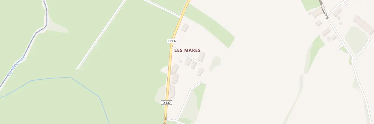 Plan du 13 Rte de Mouthier à Mouthier-en-Bresse