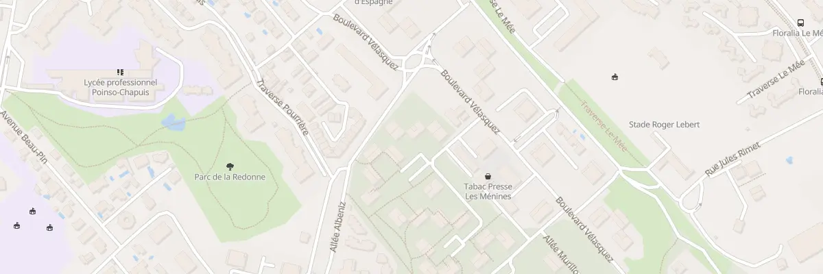 Plan du 25 Bd Velasquez à Marseille 8e Arrondissement