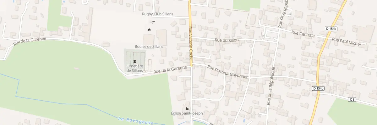 Plan du 9 Rue Victorin Coche à Sillans