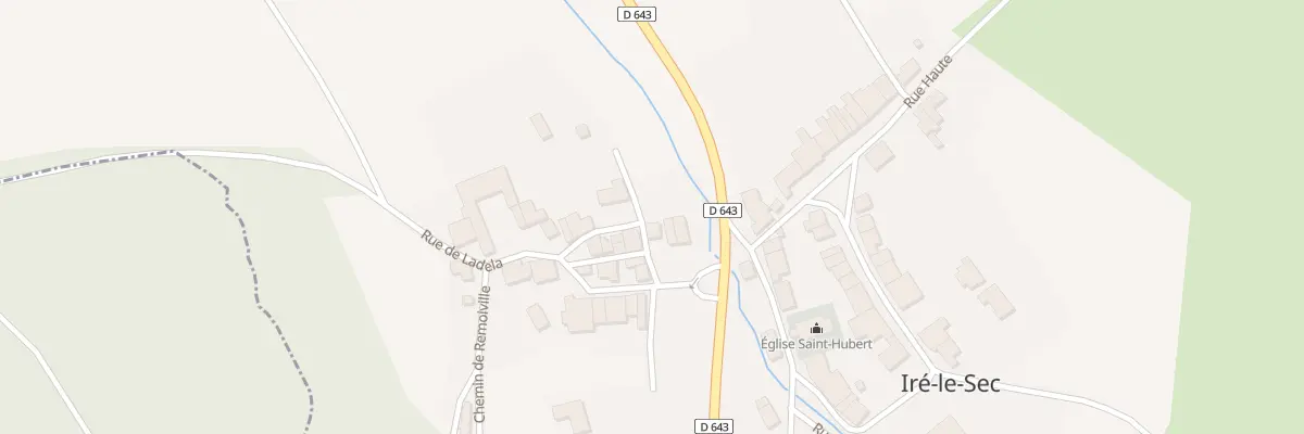 Plan du 4 Rue de Ladela à Iré-le-Sec