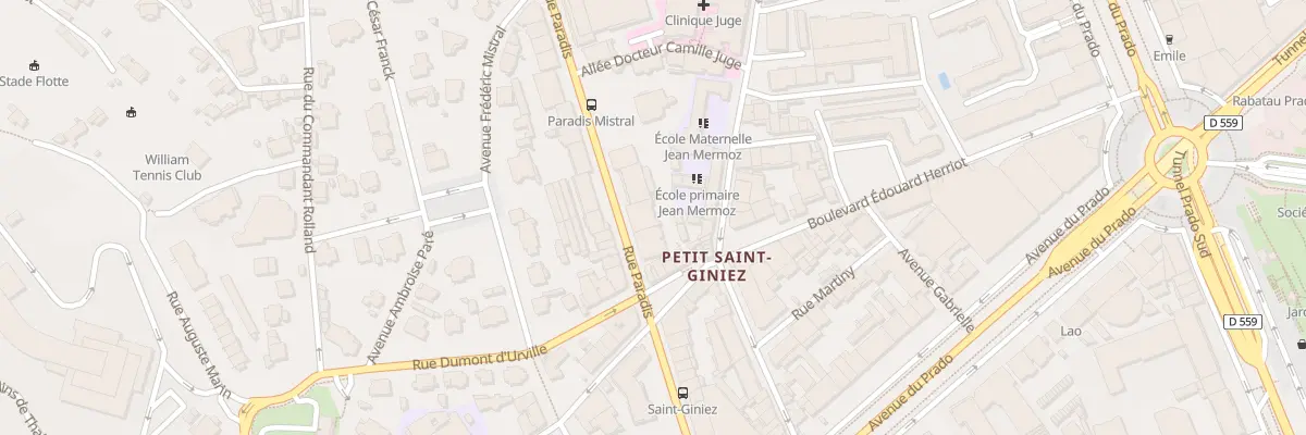 Plan du 479 Rue paradis à Marseille 8e Arrondissement